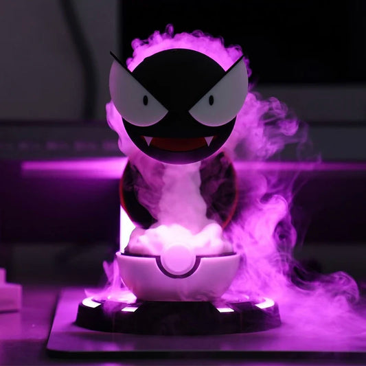 Gengar Smoky Night Light: Cute Anime Decor for Gaming Rooms